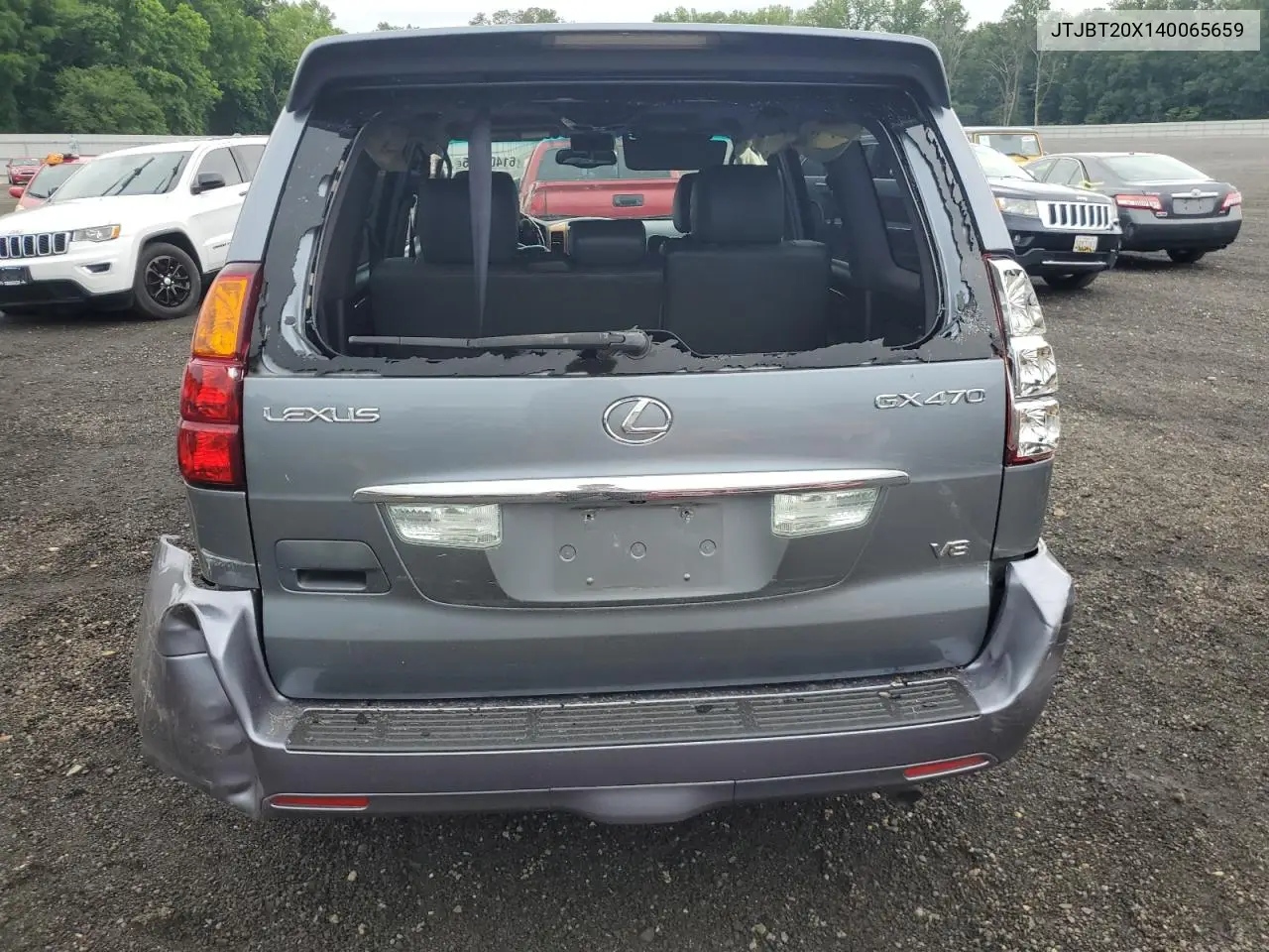2004 Lexus Gx 470 VIN: JTJBT20X140065659 Lot: 61402895