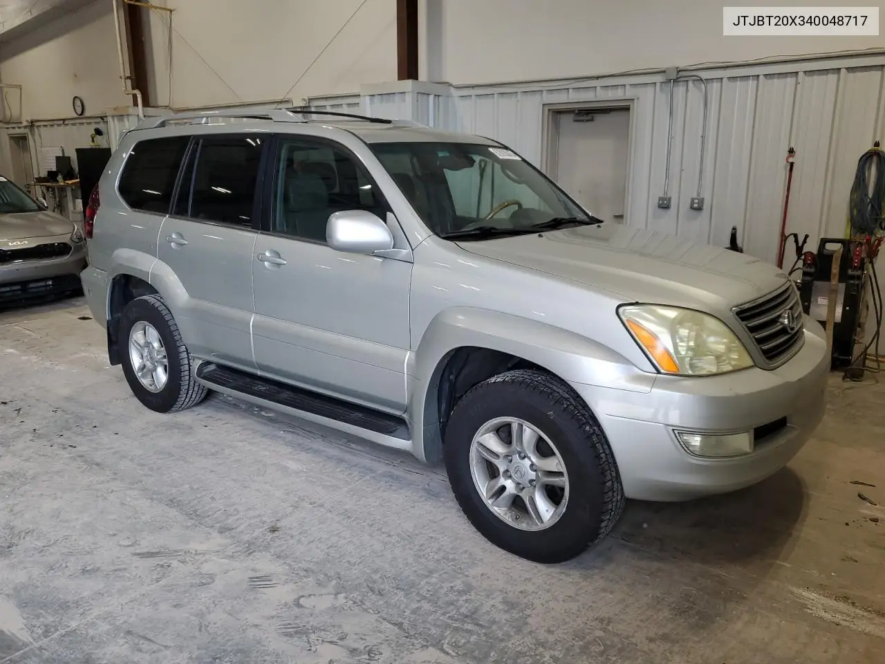 2004 Lexus Gx 470 VIN: JTJBT20X340048717 Lot: 62893045