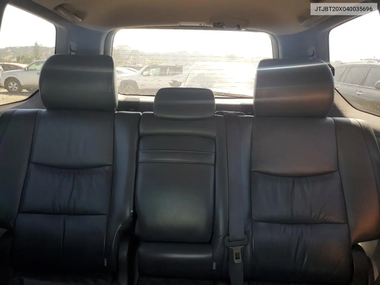 2004 Lexus Gx 470 VIN: JTJBT20X040035696 Lot: 63150355