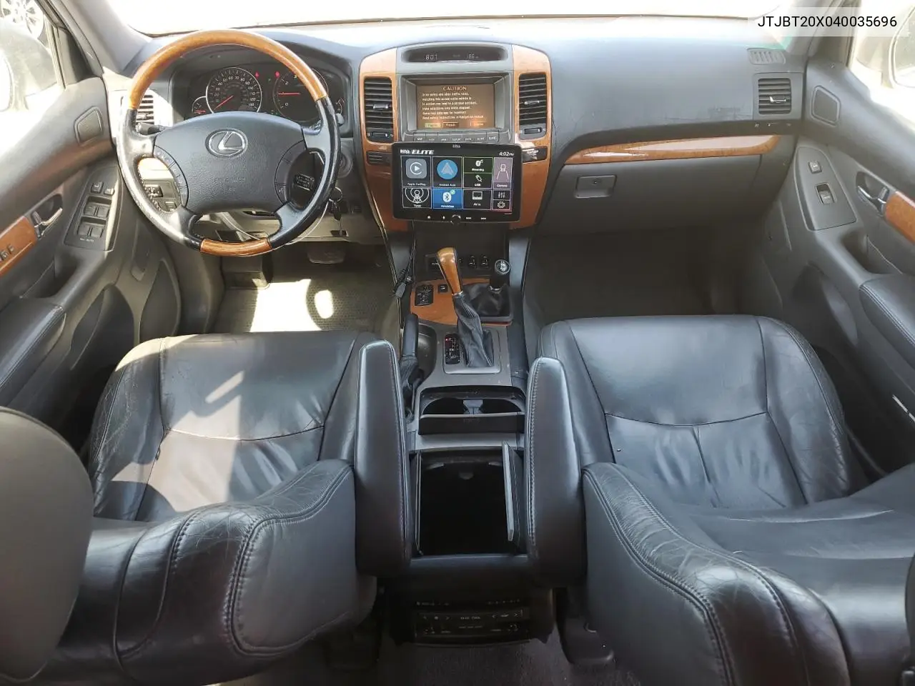 2004 Lexus Gx 470 VIN: JTJBT20X040035696 Lot: 63150355