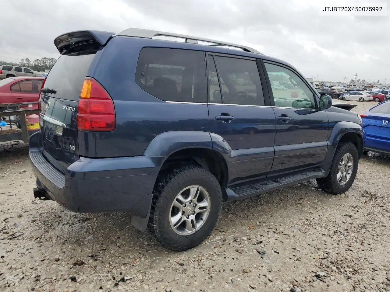 2005 Lexus Gx 470 VIN: JTJBT20X450075992 Lot: 44997025