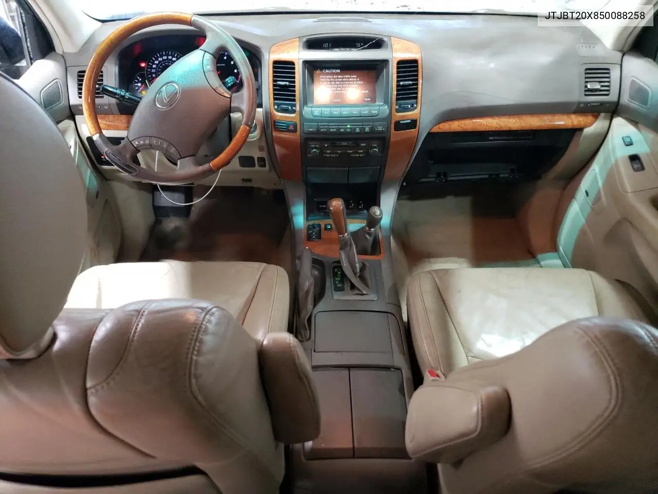 2005 Lexus Gx 470 VIN: JTJBT20X850088258 Lot: 56427875