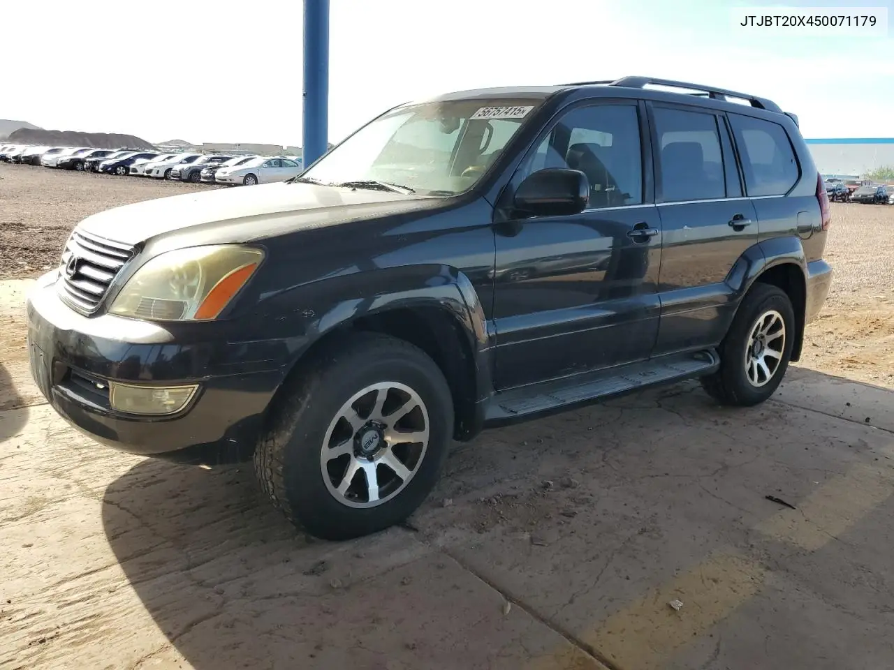 2005 Lexus Gx 470 VIN: JTJBT20X450071179 Lot: 56757415