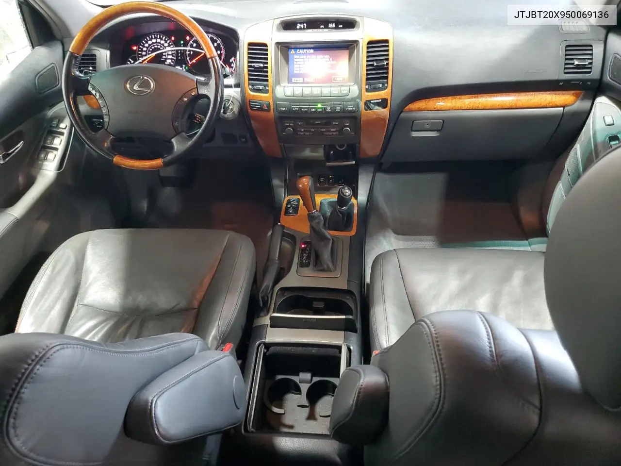 2005 Lexus Gx 470 VIN: JTJBT20X950069136 Lot: 60593625