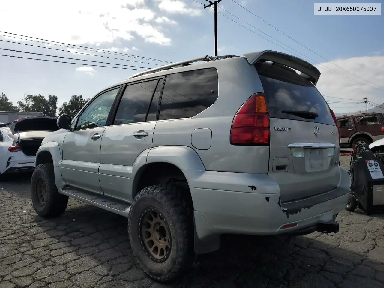 2005 Lexus Gx 470 VIN: JTJBT20X650075007 Lot: 61656905