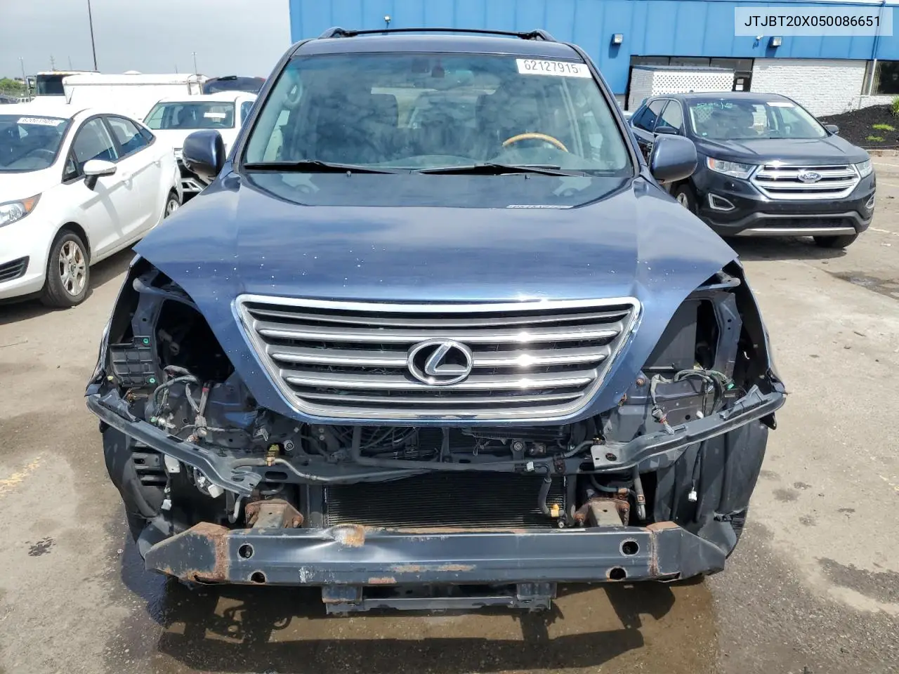 2005 Lexus Gx 470 VIN: JTJBT20X050086651 Lot: 62127915