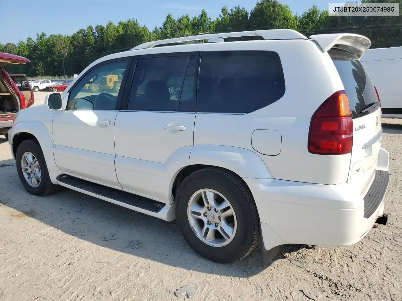 2005 Lexus Gx 470 VIN: JTJBT20X250074985 Lot: 62233445