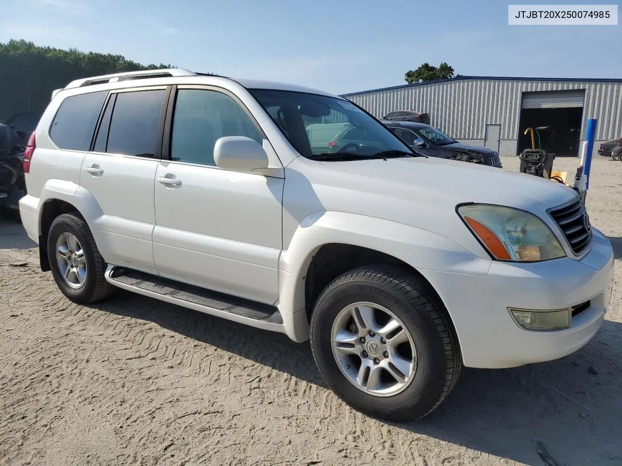 2005 Lexus Gx 470 VIN: JTJBT20X250074985 Lot: 62233445