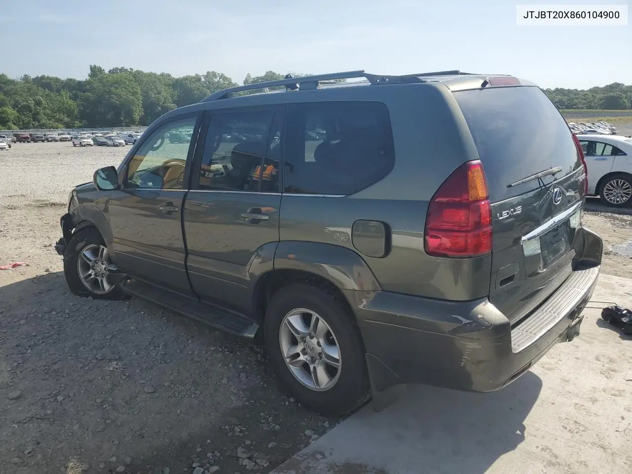 2006 Lexus Gx 470 VIN: JTJBT20X860104900 Lot: 54877755