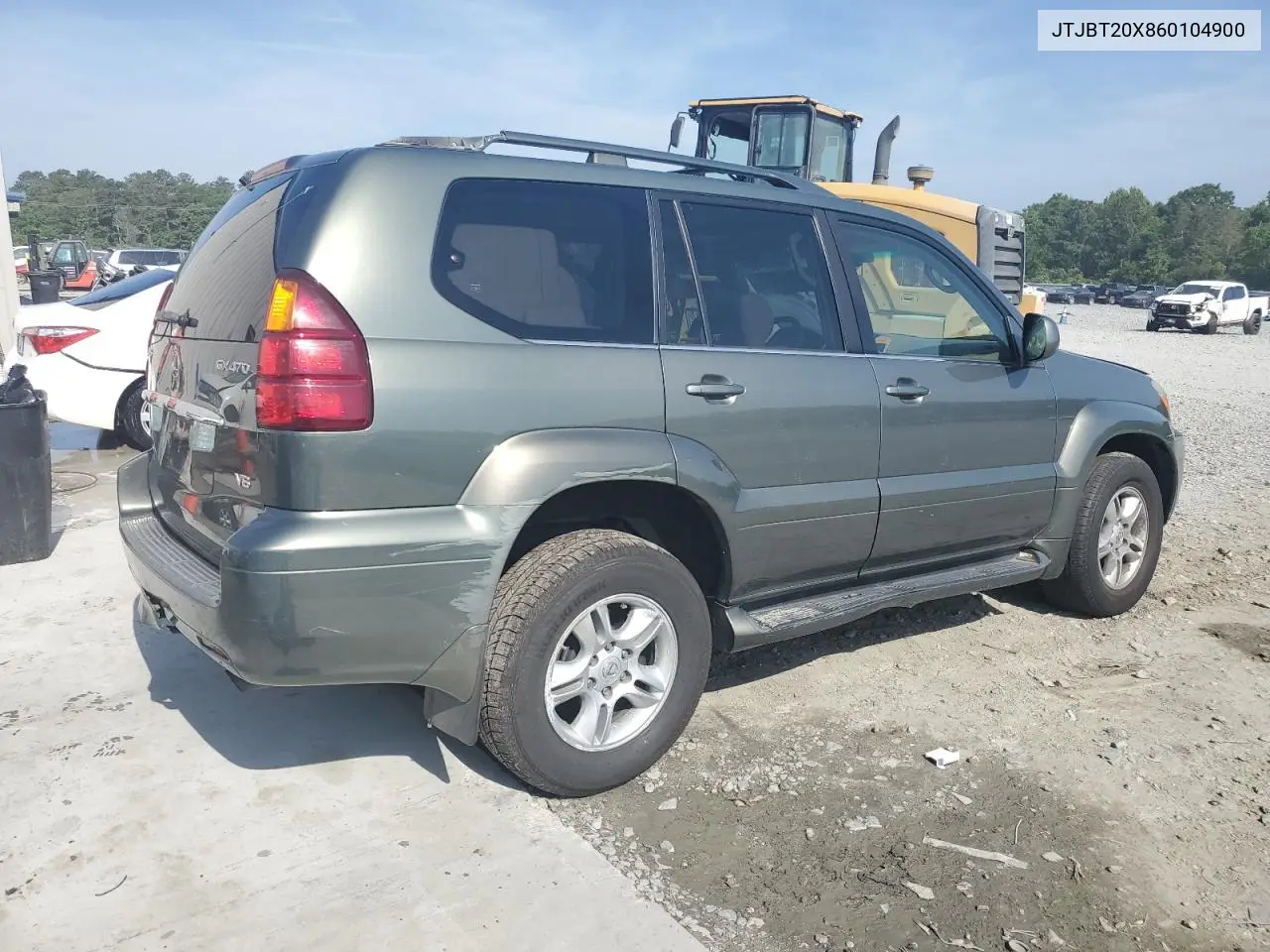 2006 Lexus Gx 470 VIN: JTJBT20X860104900 Lot: 54877755