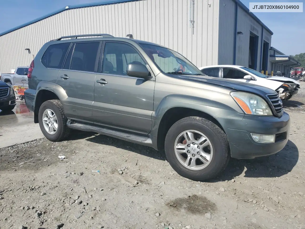 2006 Lexus Gx 470 VIN: JTJBT20X860104900 Lot: 54877755