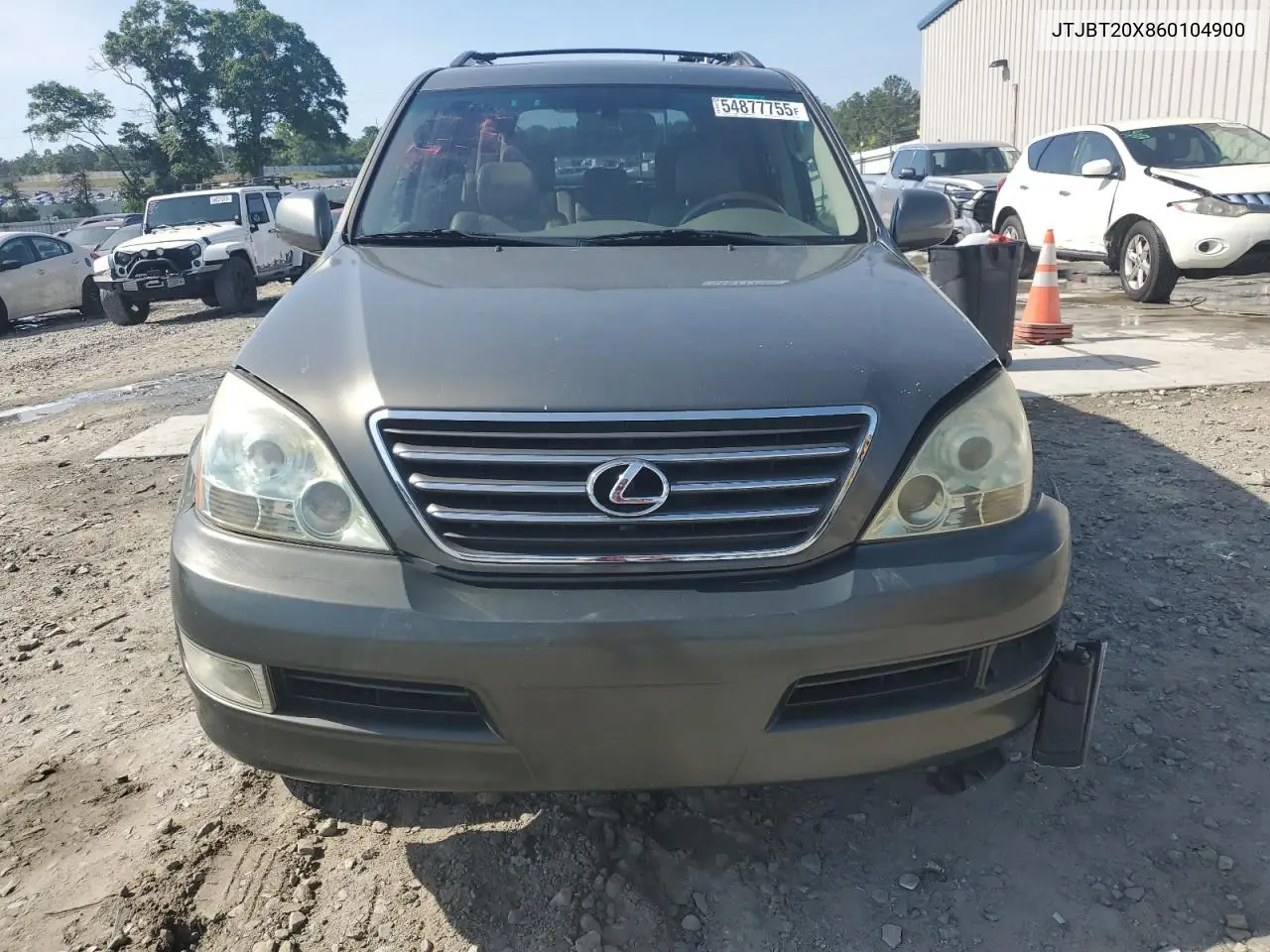 2006 Lexus Gx 470 VIN: JTJBT20X860104900 Lot: 54877755