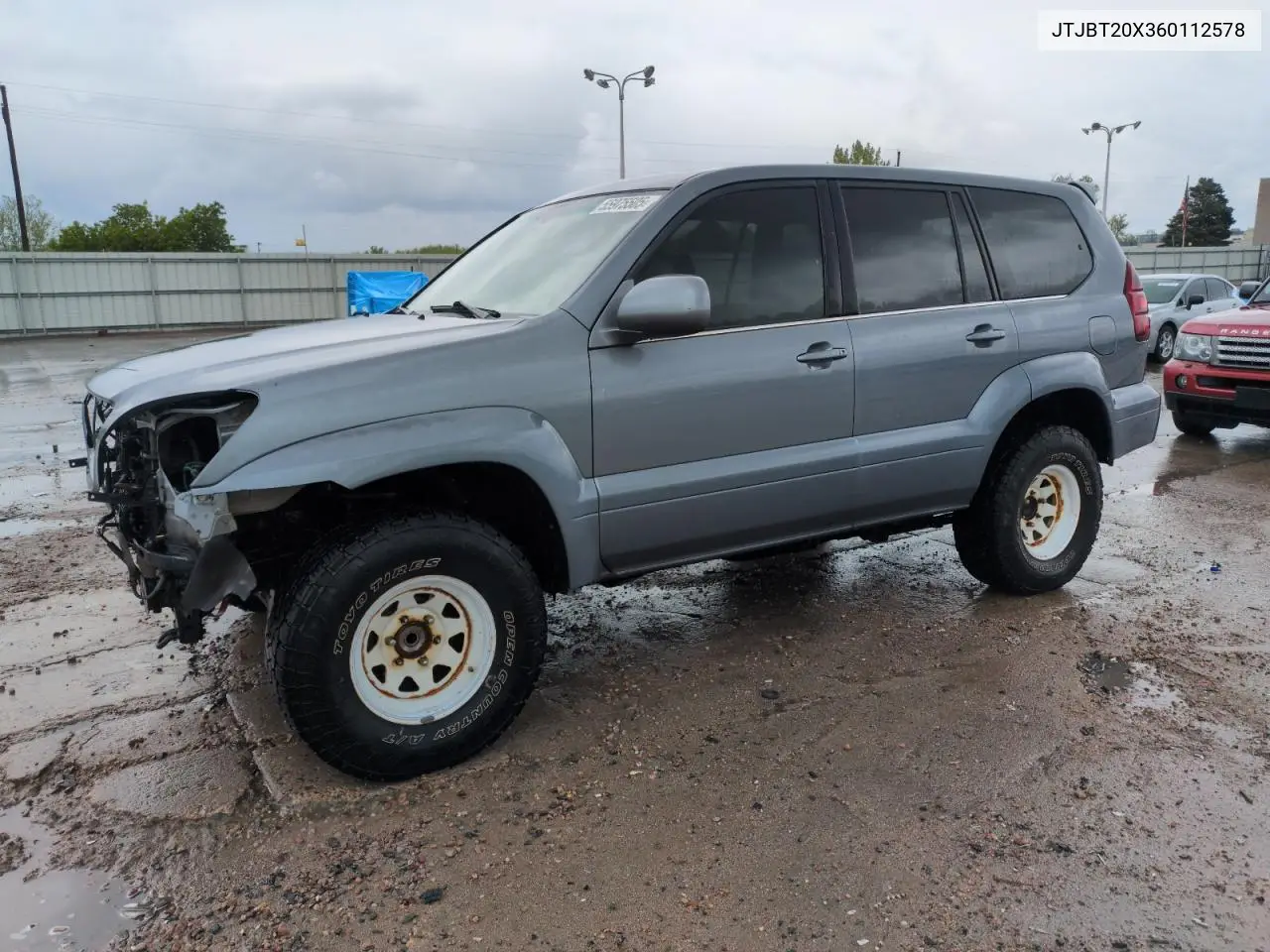 2006 Lexus Gx 470 VIN: JTJBT20X360112578 Lot: 55975505