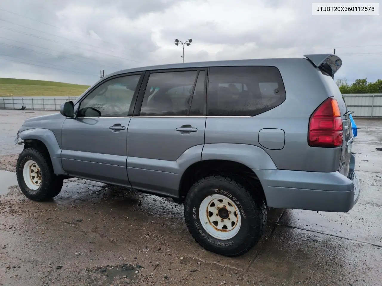 2006 Lexus Gx 470 VIN: JTJBT20X360112578 Lot: 55975505