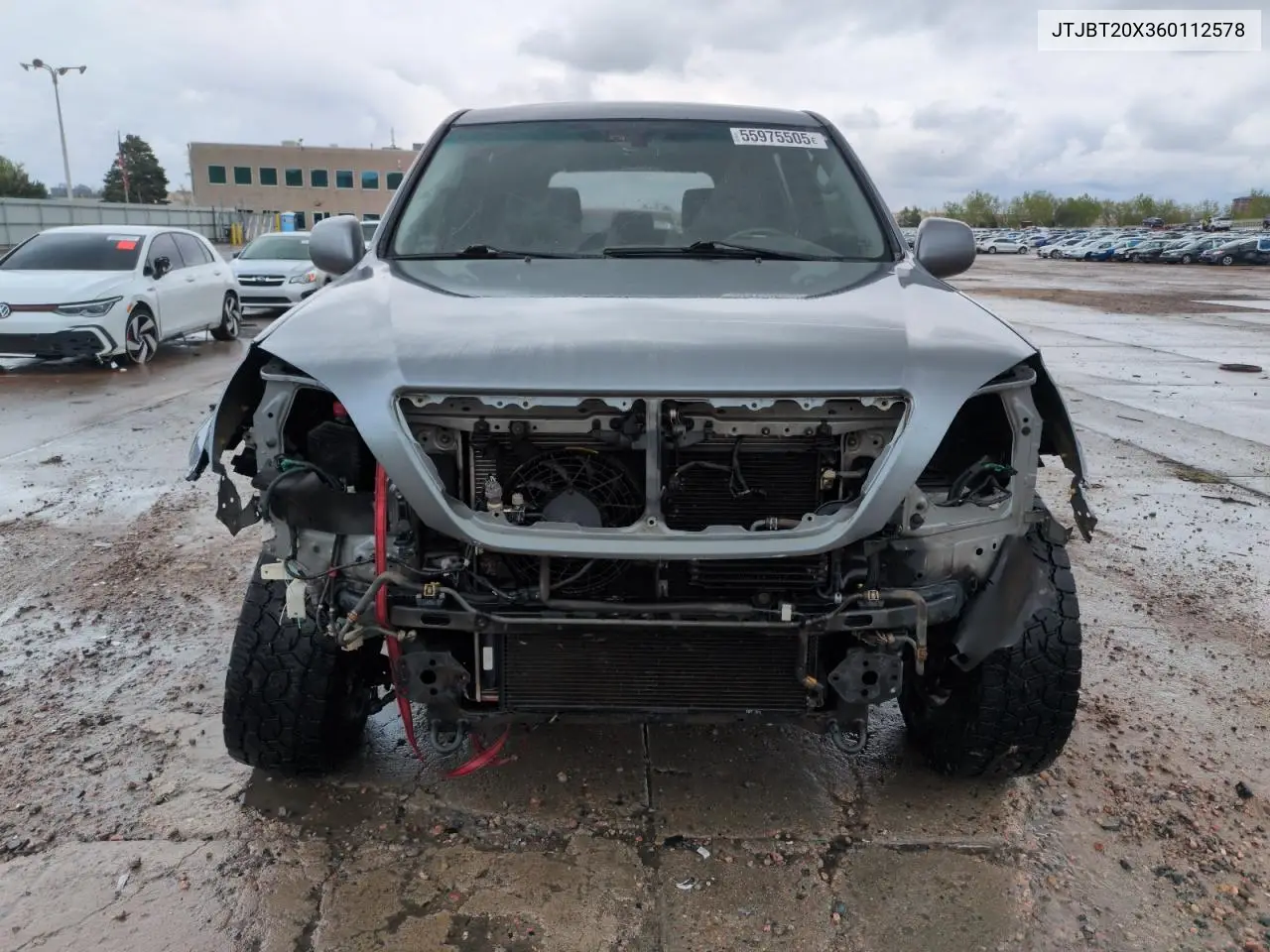 2006 Lexus Gx 470 VIN: JTJBT20X360112578 Lot: 55975505