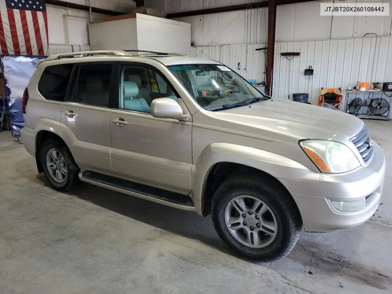 2006 Lexus Gx 470 VIN: JTJBT20X260108442 Lot: 56358885