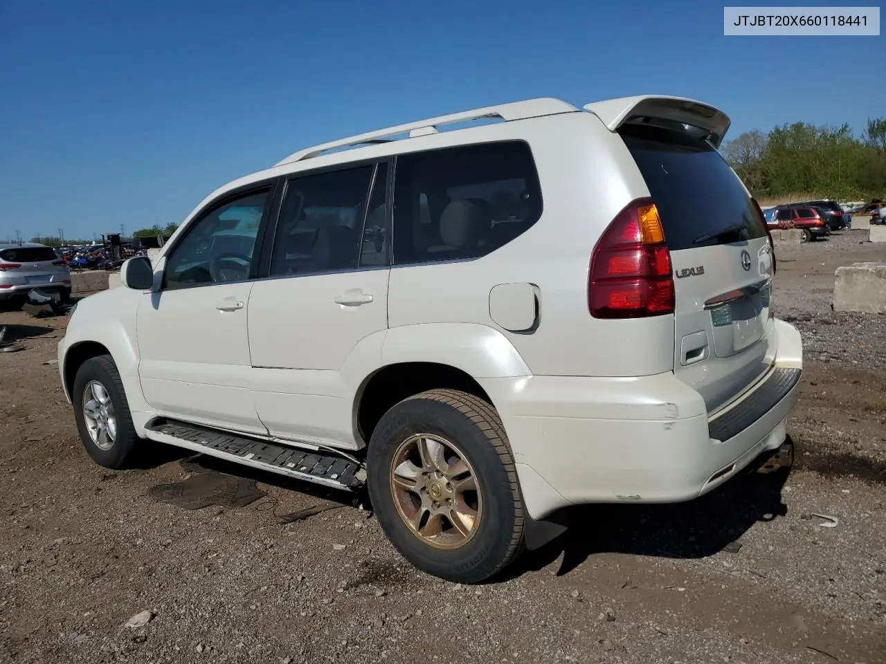 2006 Lexus Gx 470 VIN: JTJBT20X660118441 Lot: 56408615