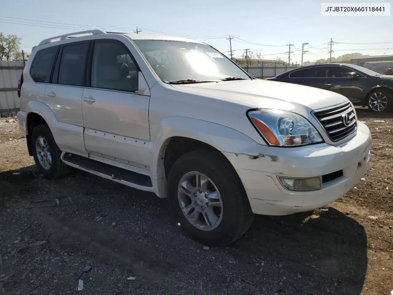 2006 Lexus Gx 470 VIN: JTJBT20X660118441 Lot: 56408615