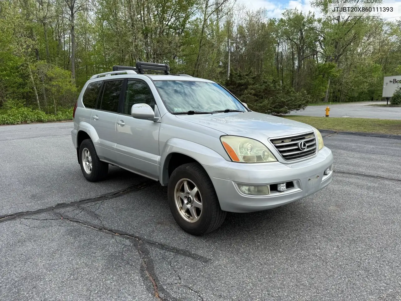 2006 Lexus Gx 470 VIN: JTJBT20X860111393 Lot: 56594095