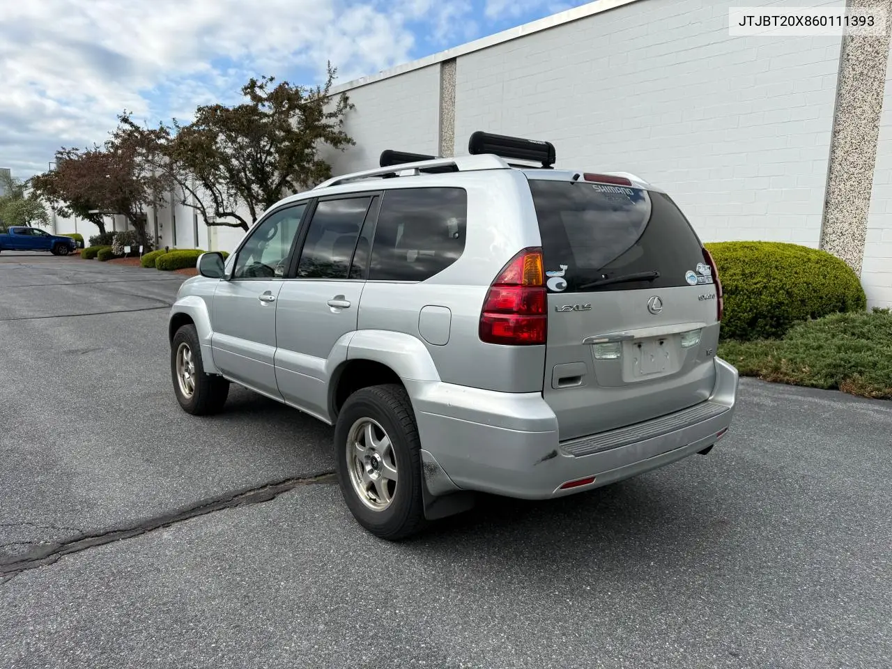 2006 Lexus Gx 470 VIN: JTJBT20X860111393 Lot: 56594095