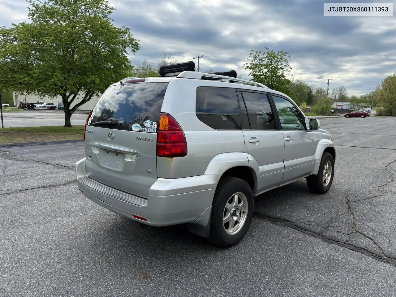 2006 Lexus Gx 470 VIN: JTJBT20X860111393 Lot: 56594095
