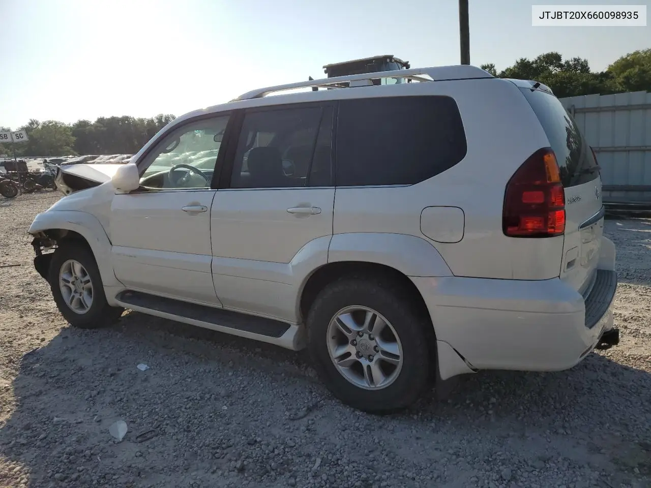 2006 Lexus Gx 470 VIN: JTJBT20X660098935 Lot: 60792355