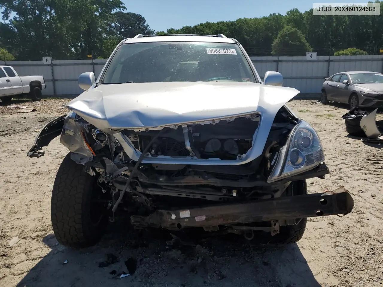 2006 Lexus Gx 470 VIN: JTJBT20X460124688 Lot: 60807075