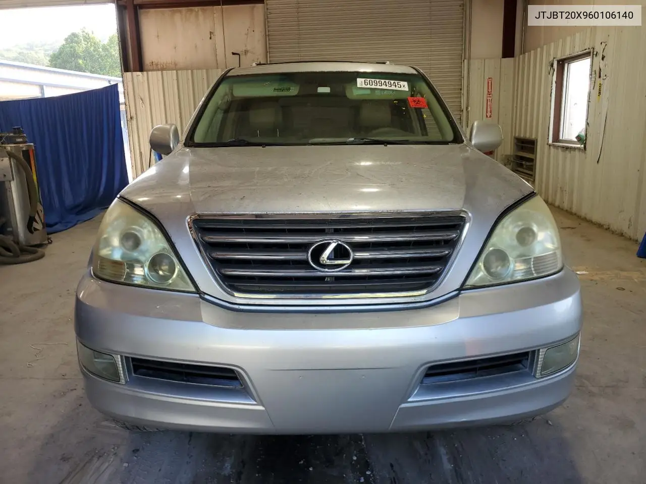 2006 Lexus Gx 470 VIN: JTJBT20X960106140 Lot: 60994945