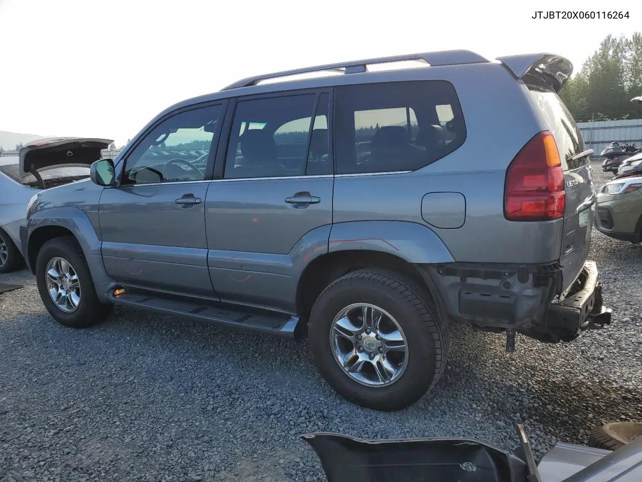 2006 Lexus Gx 470 VIN: JTJBT20X060116264 Lot: 62021505