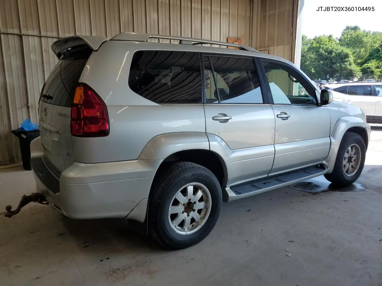 2006 Lexus Gx 470 VIN: JTJBT20X360104495 Lot: 62569125