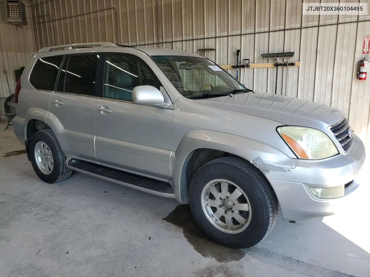 2006 Lexus Gx 470 VIN: JTJBT20X360104495 Lot: 62569125
