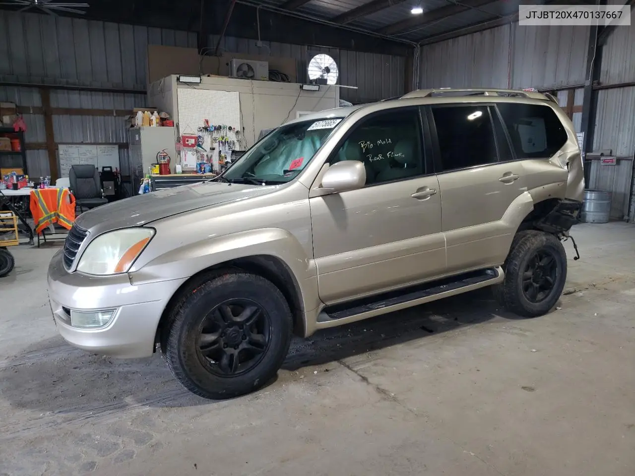 2007 Lexus Gx 470 VIN: JTJBT20X470137667 Lot: 51775665