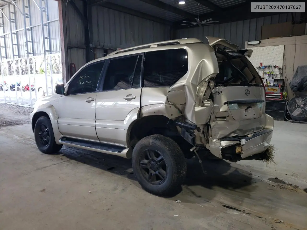 2007 Lexus Gx 470 VIN: JTJBT20X470137667 Lot: 51775665
