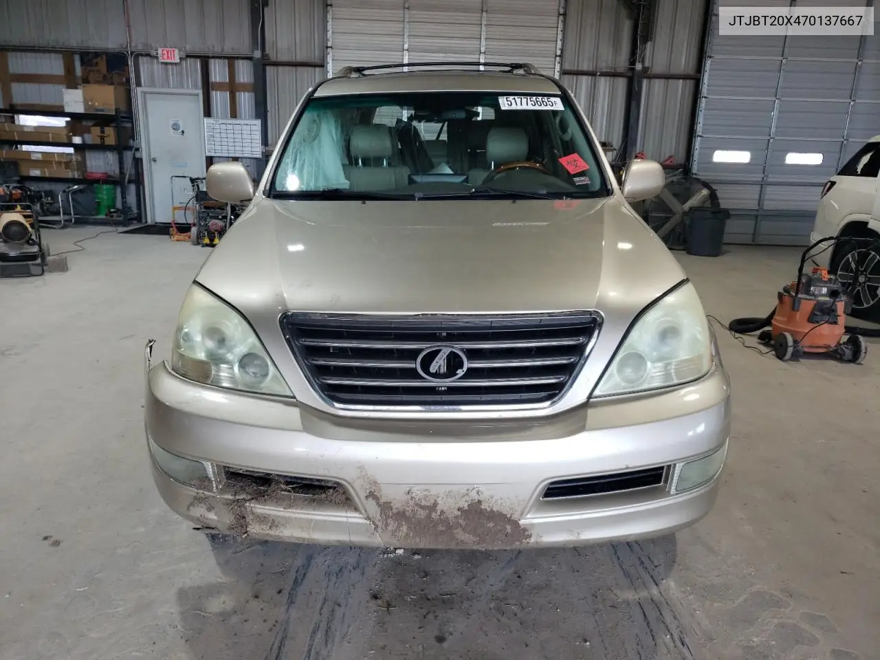 2007 Lexus Gx 470 VIN: JTJBT20X470137667 Lot: 51775665