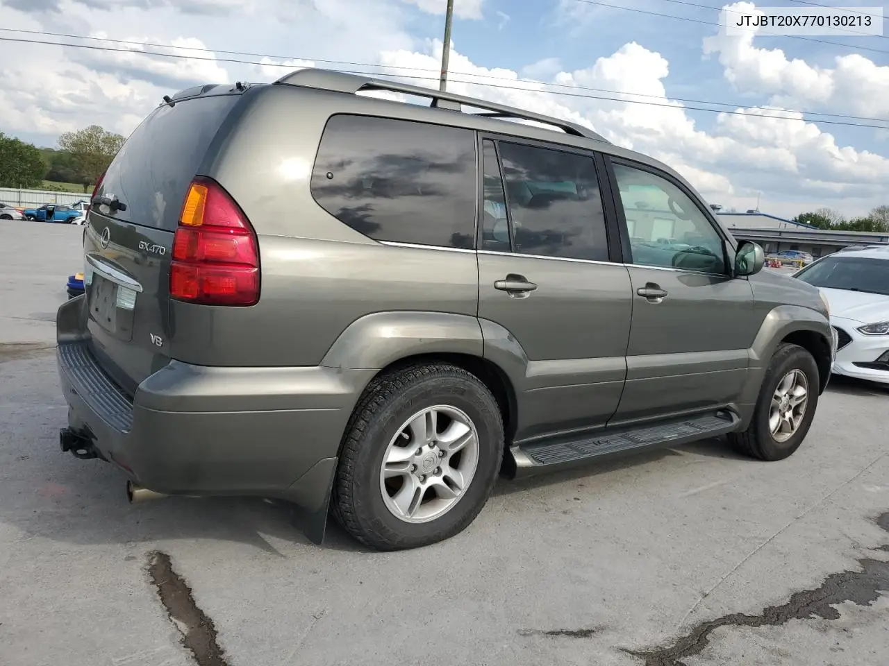 2007 Lexus Gx 470 VIN: JTJBT20X770130213 Lot: 52710215