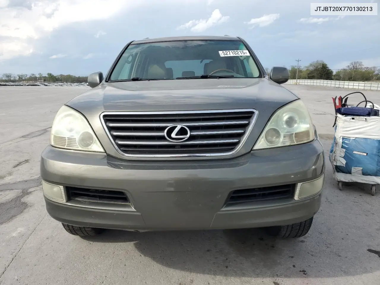 2007 Lexus Gx 470 VIN: JTJBT20X770130213 Lot: 52710215