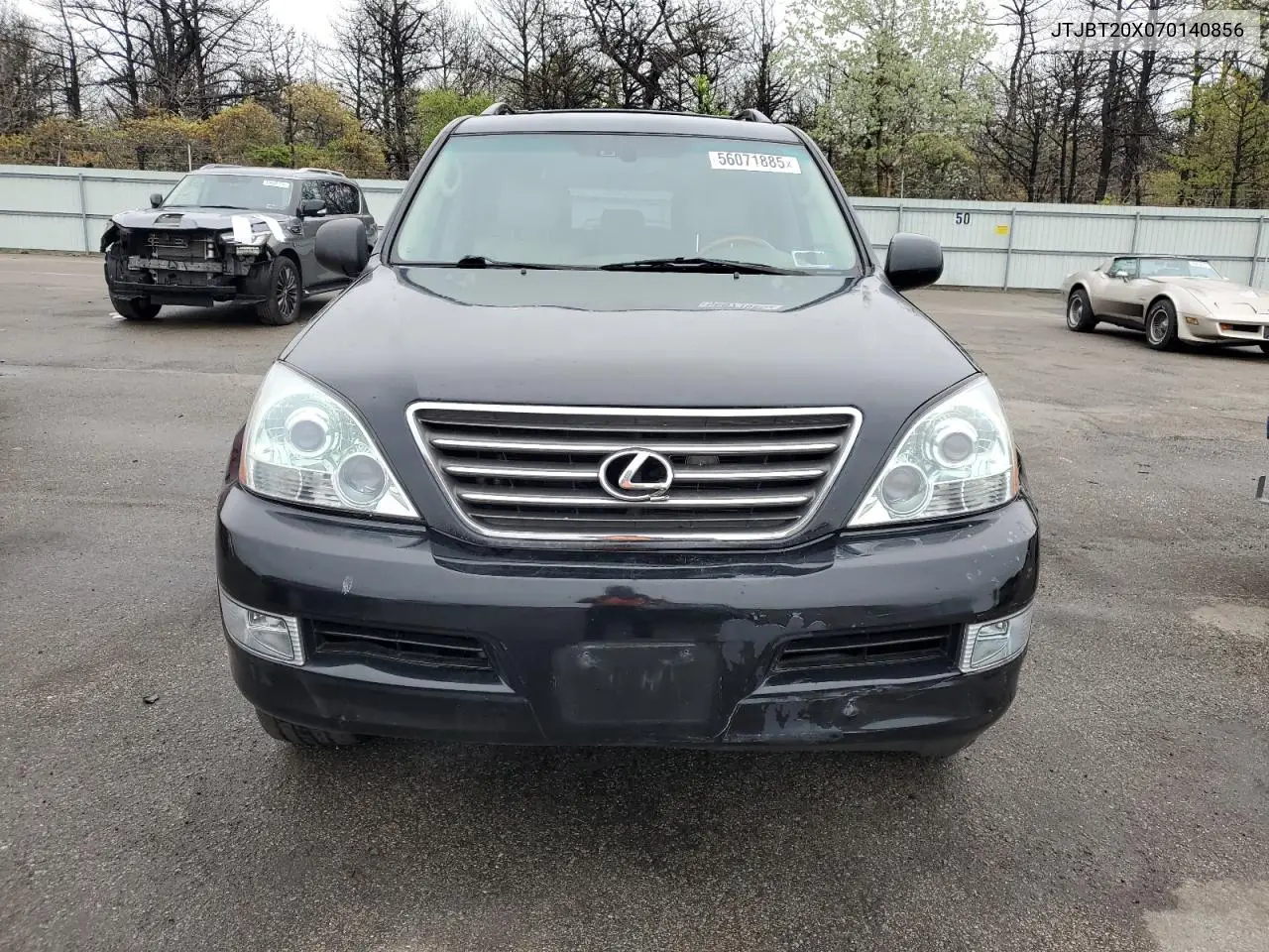 2007 Lexus Gx 470 VIN: JTJBT20X070140856 Lot: 56071885