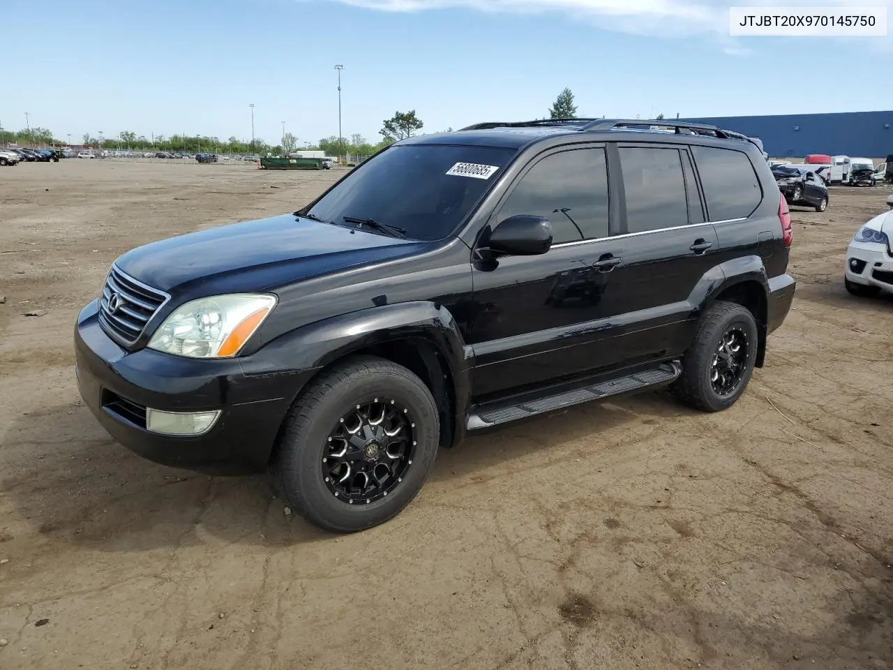 2007 Lexus Gx 470 VIN: JTJBT20X970145750 Lot: 56800685