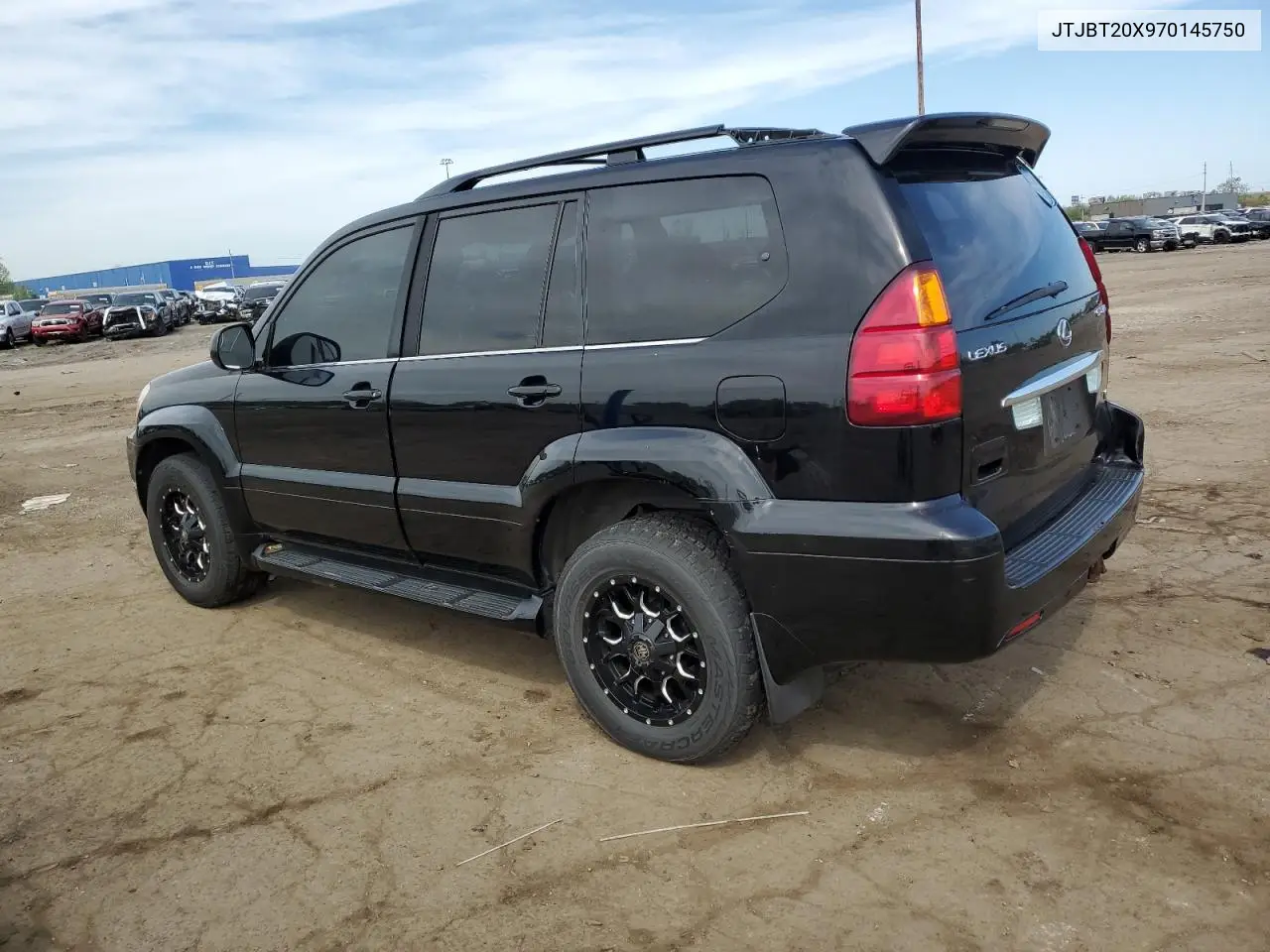 2007 Lexus Gx 470 VIN: JTJBT20X970145750 Lot: 56800685