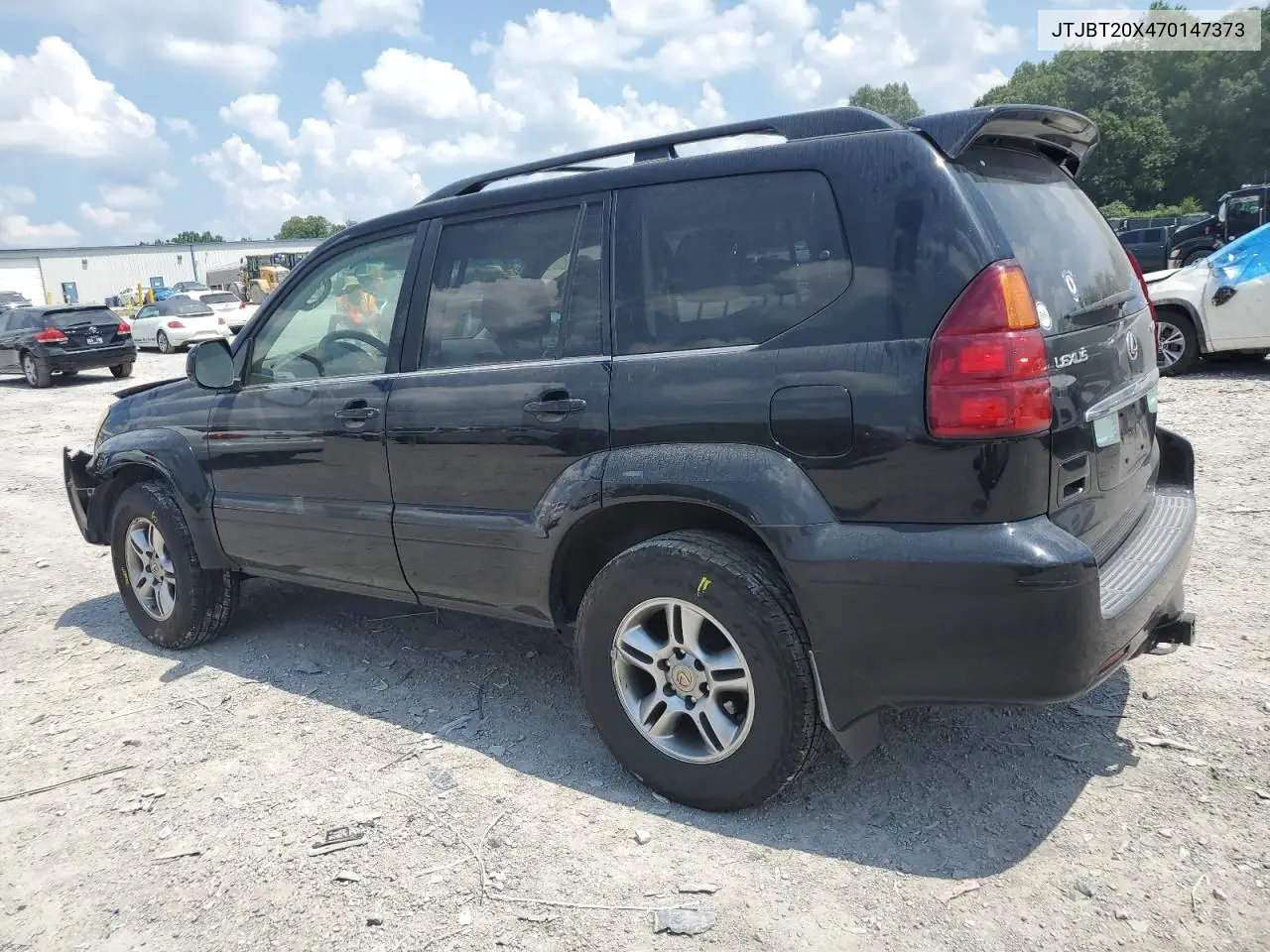 2007 Lexus Gx 470 VIN: JTJBT20X470147373 Lot: 61926615