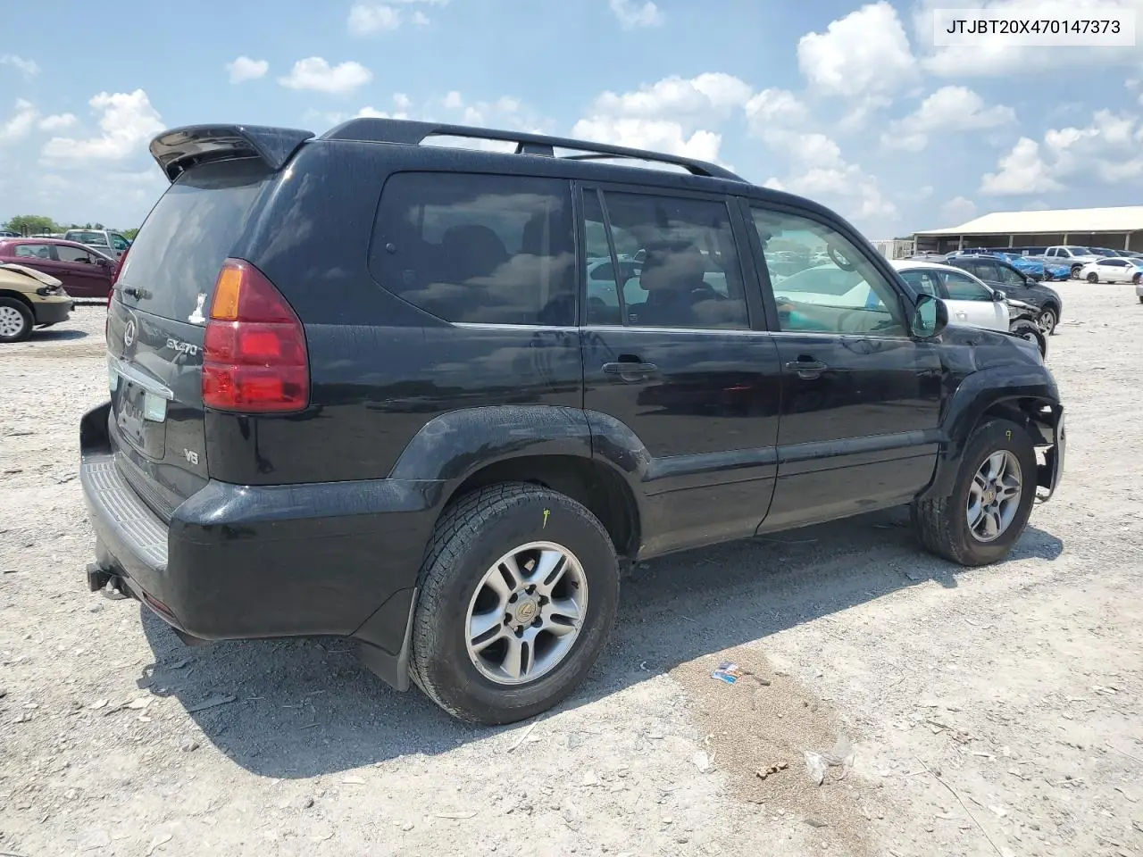2007 Lexus Gx 470 VIN: JTJBT20X470147373 Lot: 61926615