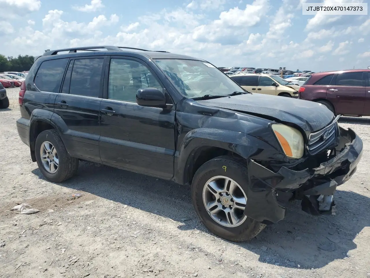 2007 Lexus Gx 470 VIN: JTJBT20X470147373 Lot: 61926615