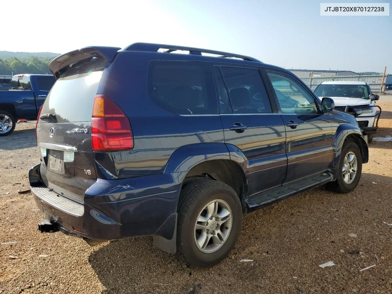 2007 Lexus Gx 470 VIN: JTJBT20X870127238 Lot: 62675845