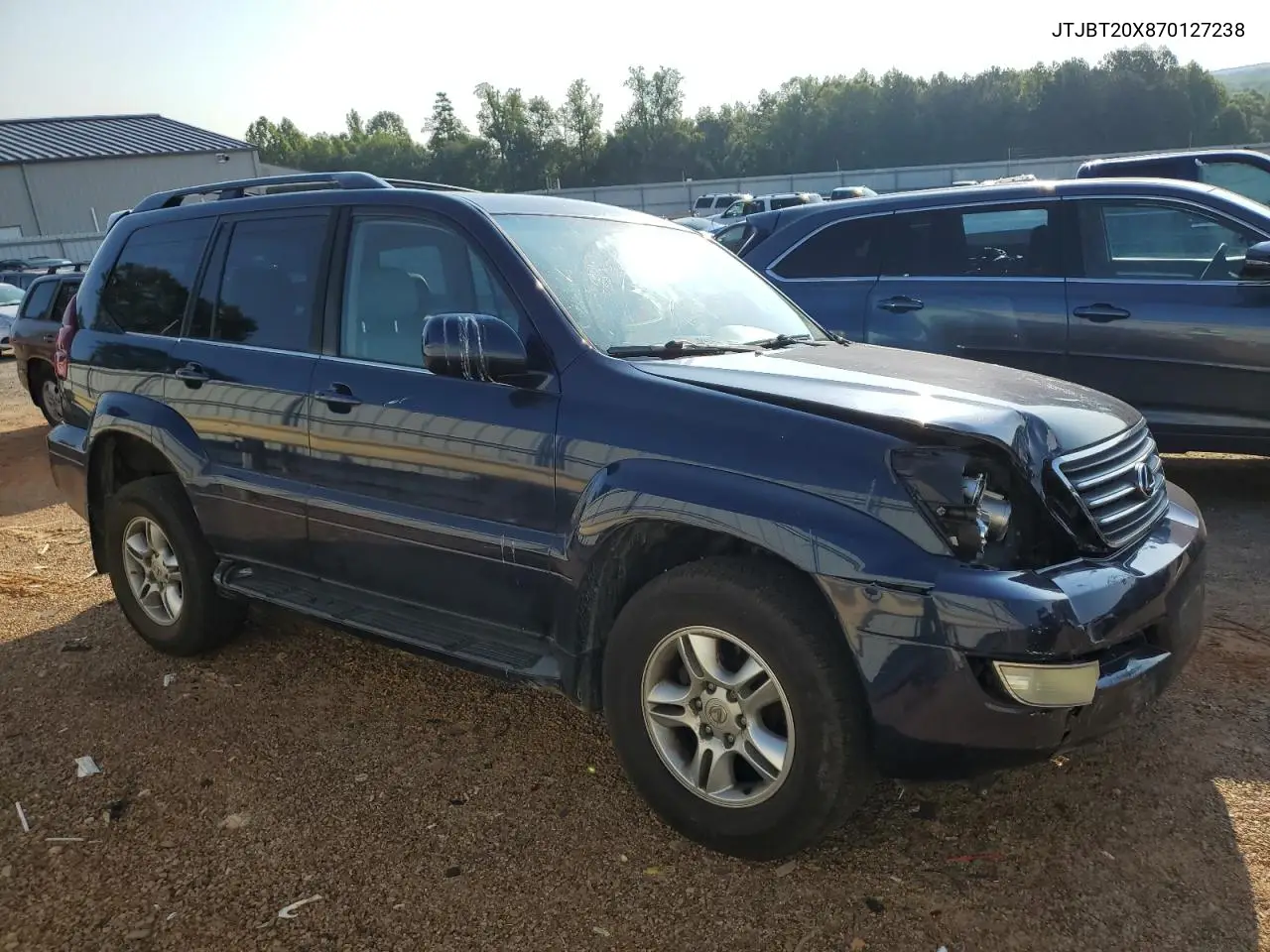 2007 Lexus Gx 470 VIN: JTJBT20X870127238 Lot: 62675845