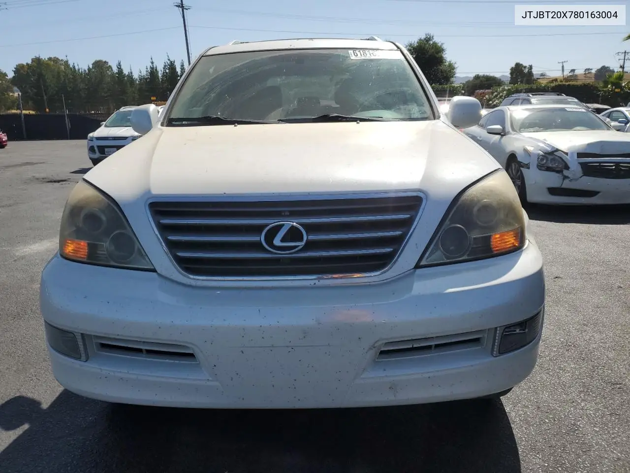 2008 Lexus Gx 470 VIN: JTJBT20X780163004 Lot: 61816995