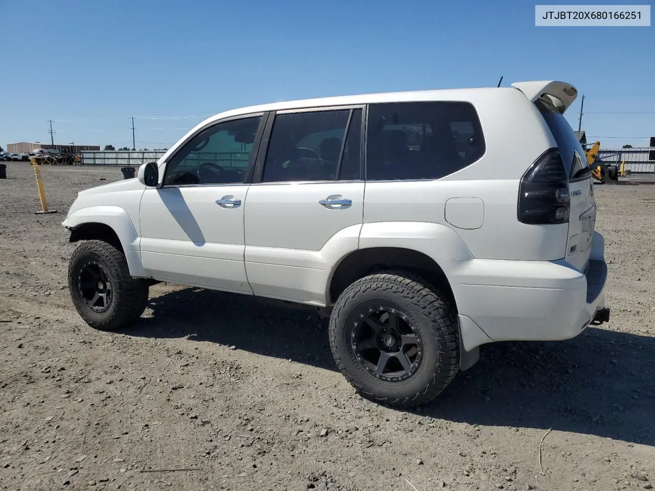 2008 Lexus Gx 470 VIN: JTJBT20X680166251 Lot: 61870195