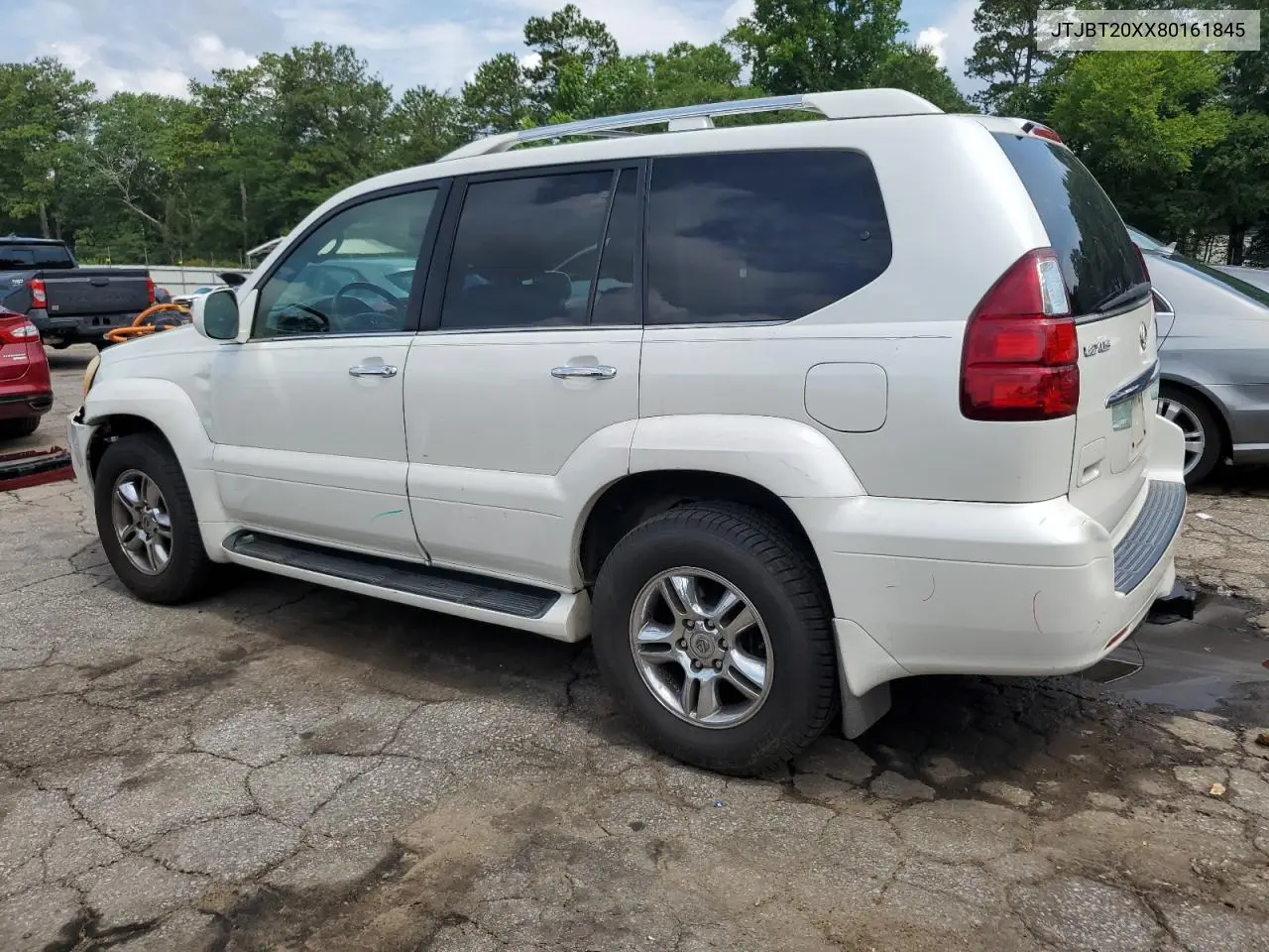 2008 Lexus Gx 470 VIN: JTJBT20XX80161845 Lot: 62453005