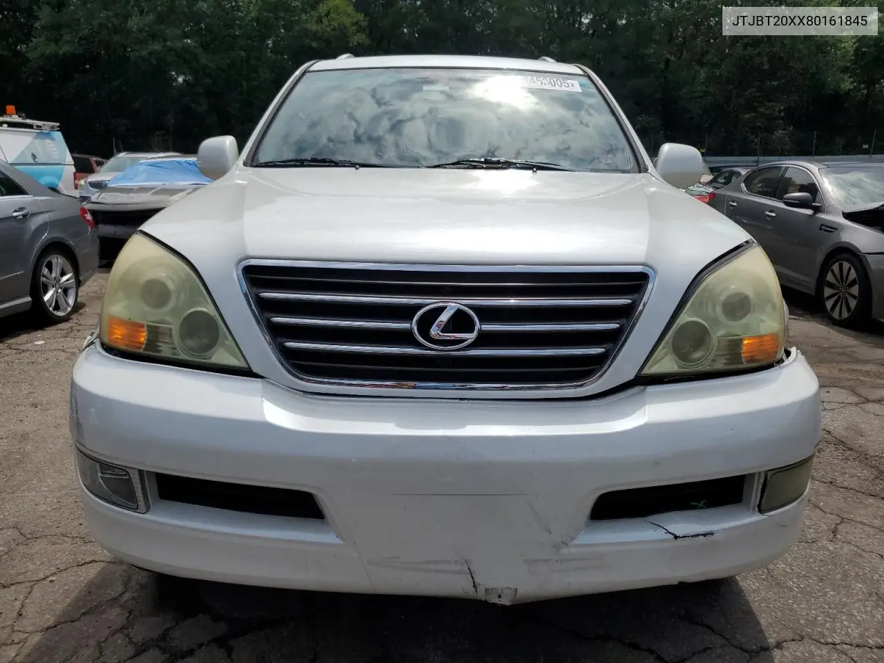 2008 Lexus Gx 470 VIN: JTJBT20XX80161845 Lot: 62453005