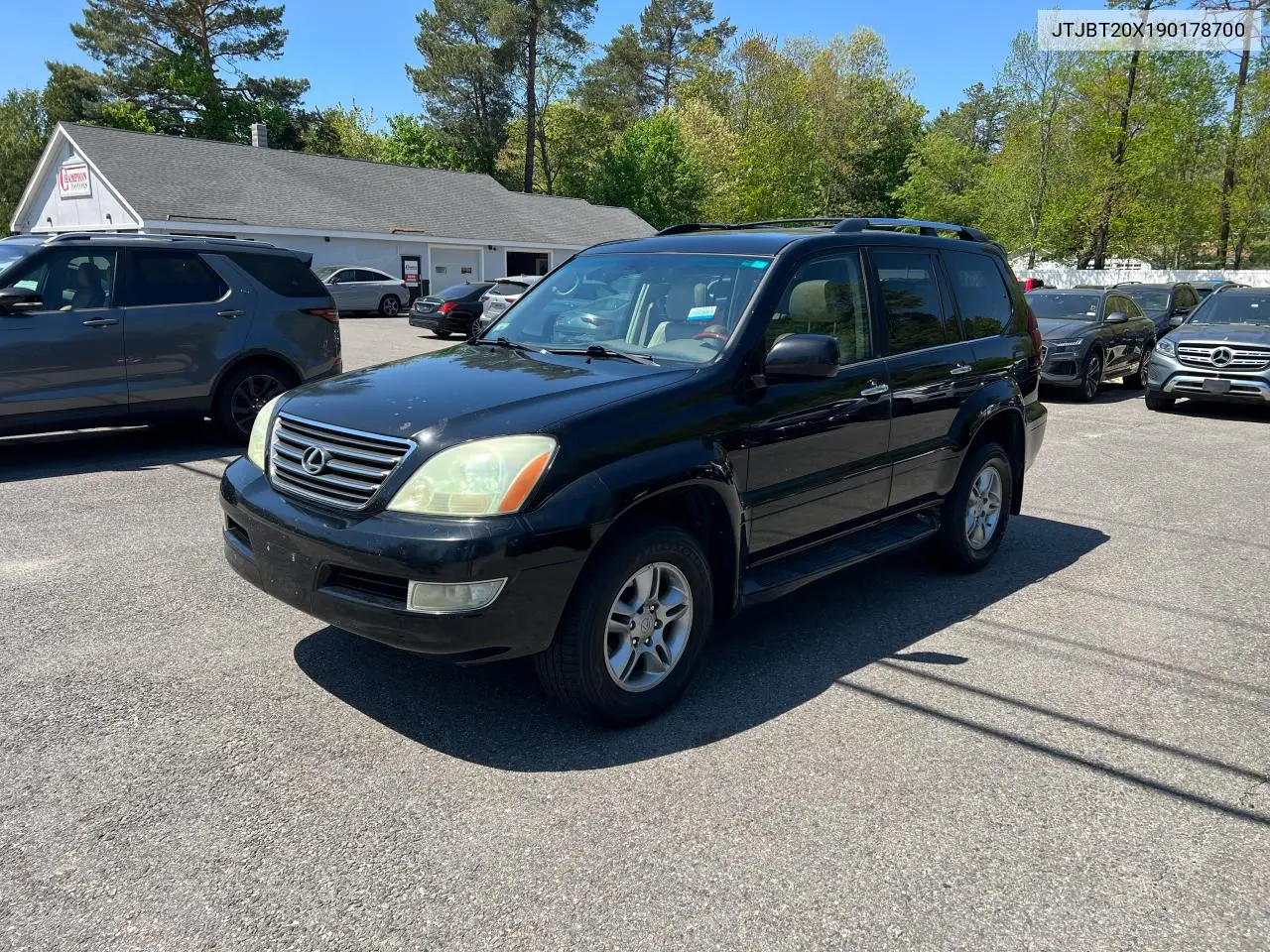 2009 Lexus Gx 470 VIN: JTJBT20X190178700 Lot: 57178565