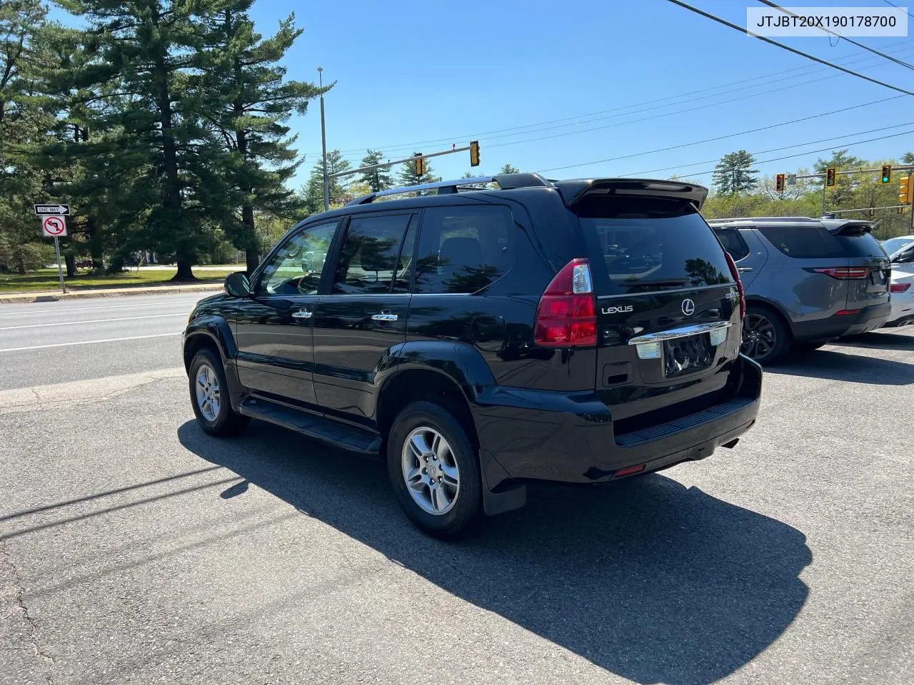 2009 Lexus Gx 470 VIN: JTJBT20X190178700 Lot: 57178565